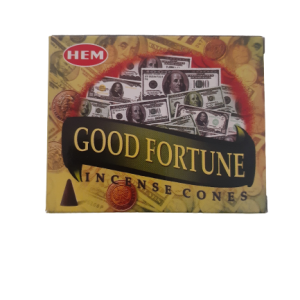 Good Fortune Incense Cones (10 pc)