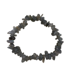 Labradorite chip bracelet