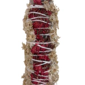 White Sage Smudge with Panacium & Red Sattice