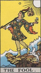 The Fool tarot card