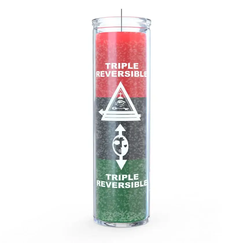 Triple Reversible Candle